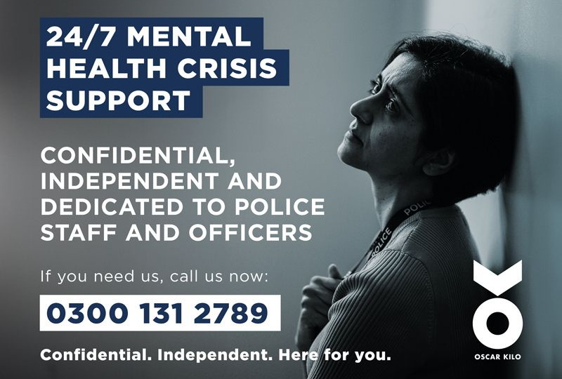 mental health support for police officers and staff